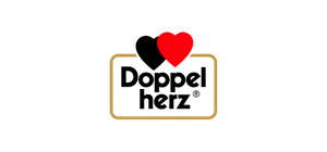 Doppel herz logo