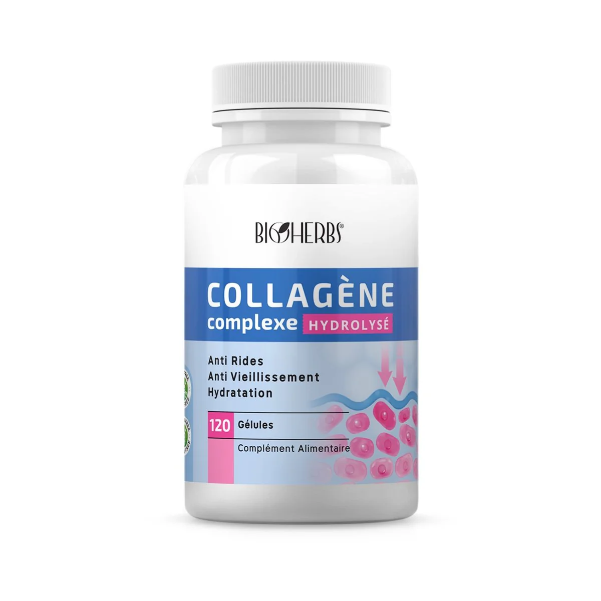 BioHerbs Collagène Complexe 120 Gélules