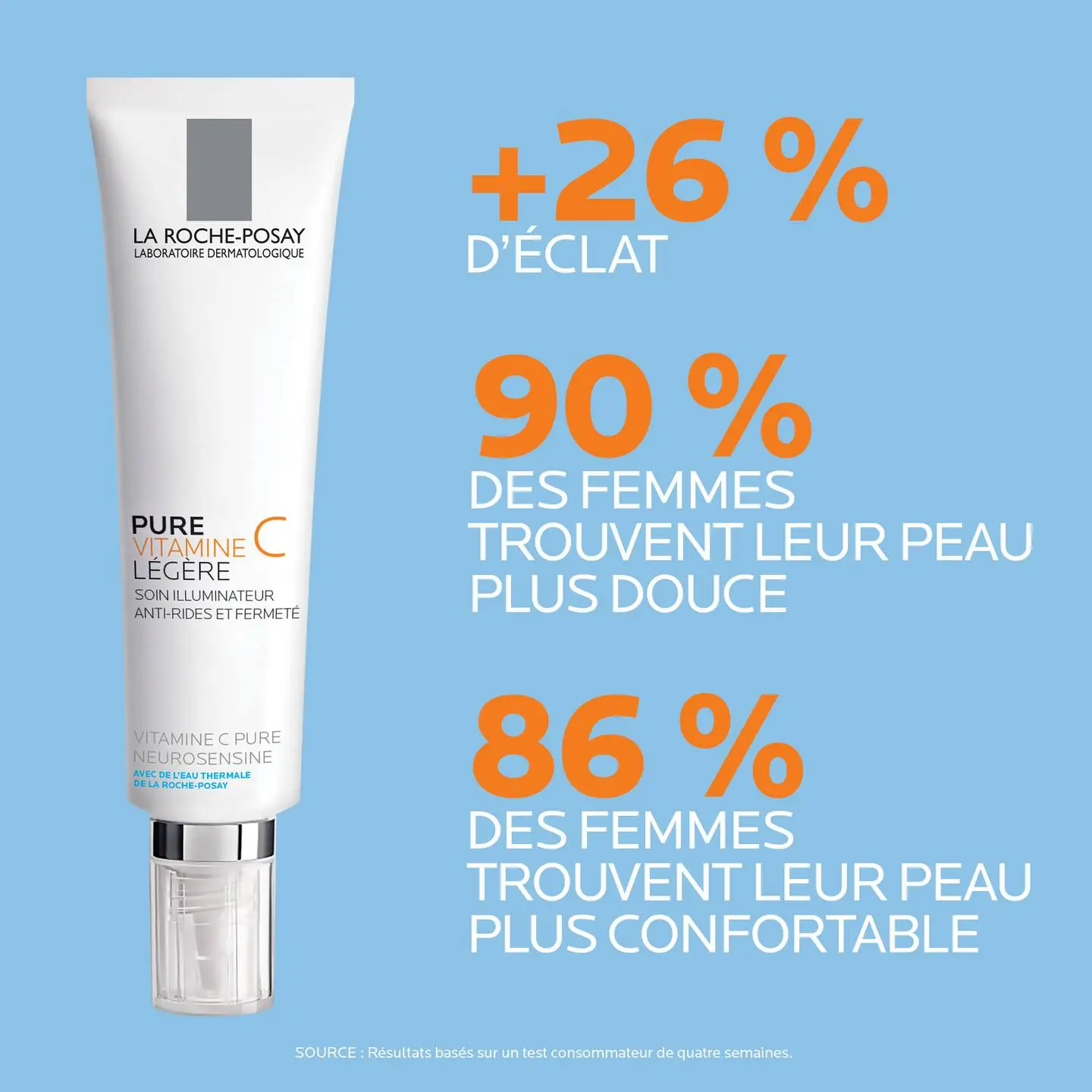 LRP pure vitamine C legere- La Roche-Posay Pure Vitamin C Légère crème vitamine C