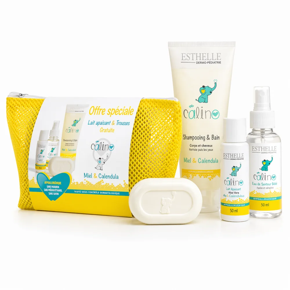 calino-trousse-maman-et-bebe-esthelle Esthelle Calino Trousse Offre Spéciale Coffret Bébé