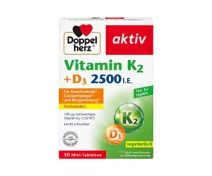 Doppelherz System Vitamin D3 K2 30 Comprimés