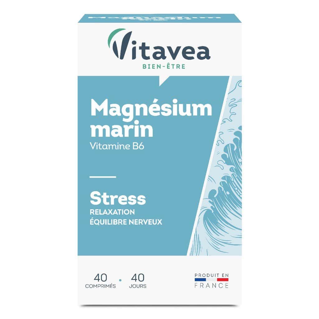 magnesium-marin-vitavea-40-comprimes Vitavea Magnésium Marin Vitamine B6 40 Comprimés