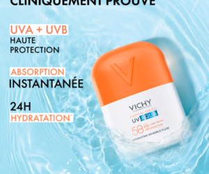 Vichy Capital Soleil UV Aqua SPF50 protection solaire visage